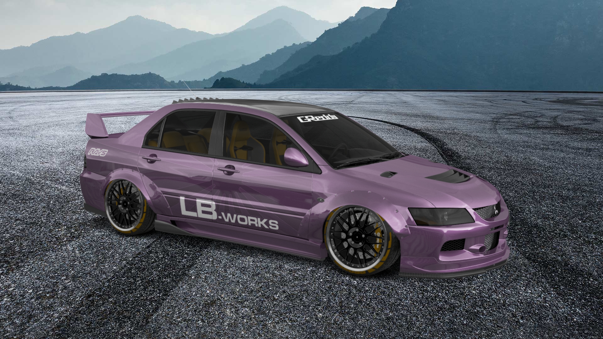 Mitsubishi Lancer Evo IX 4 Door Saloon 2005 Images