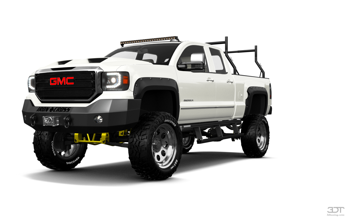 Tuning GMC Sierra 1500 Double Cab 6.5 4 Door Truck 2016