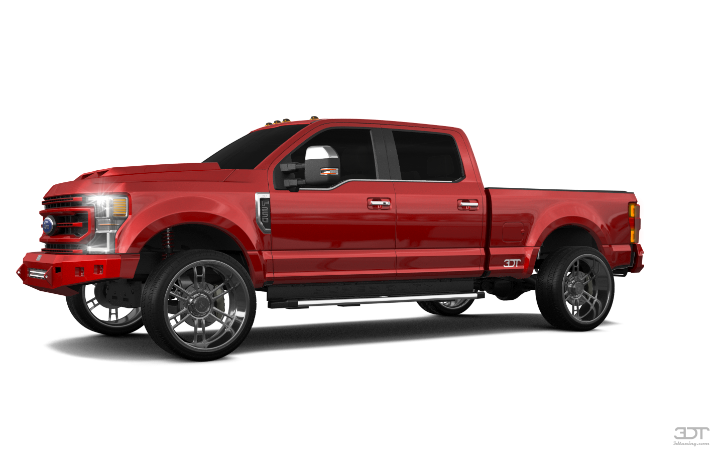 Tuning Ford F-250 4 Door pickup truck 2021