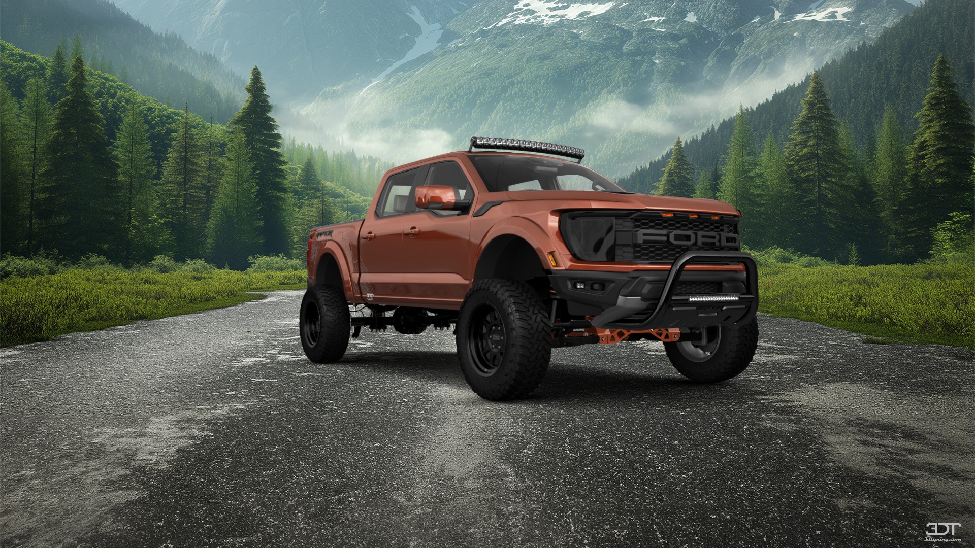 Ford F-150 Raptor 4 Door pickup truck 2021