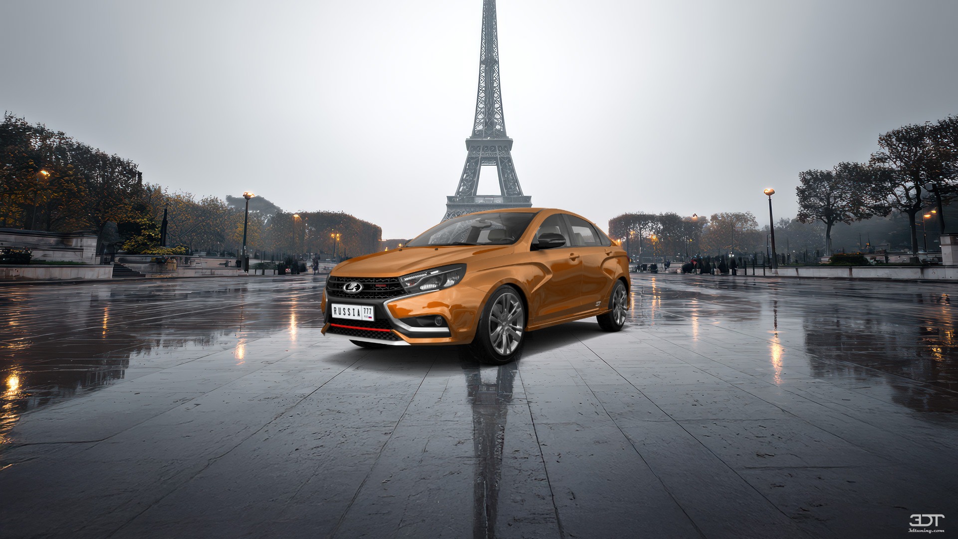 Lada Vesta 4 Door Saloon 2016 tuning