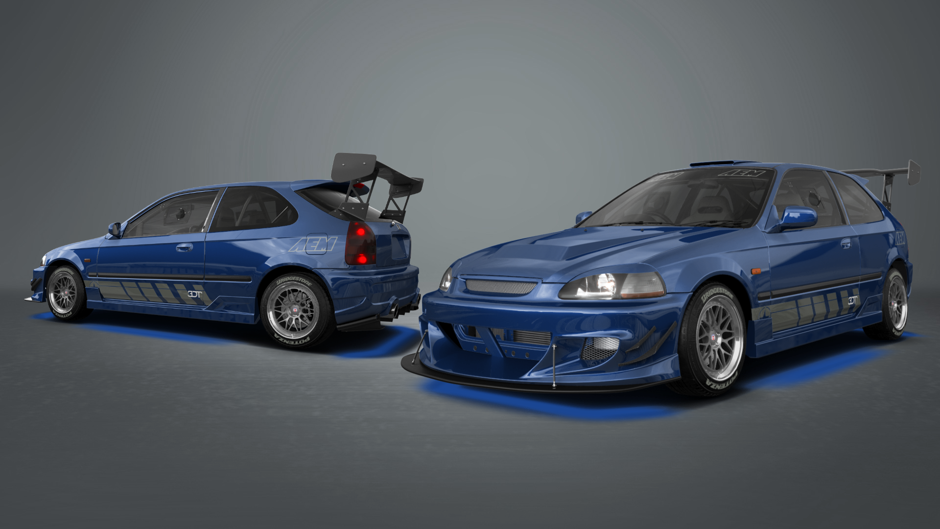 Honda Civic 3 Door Hatchback 1997 Images