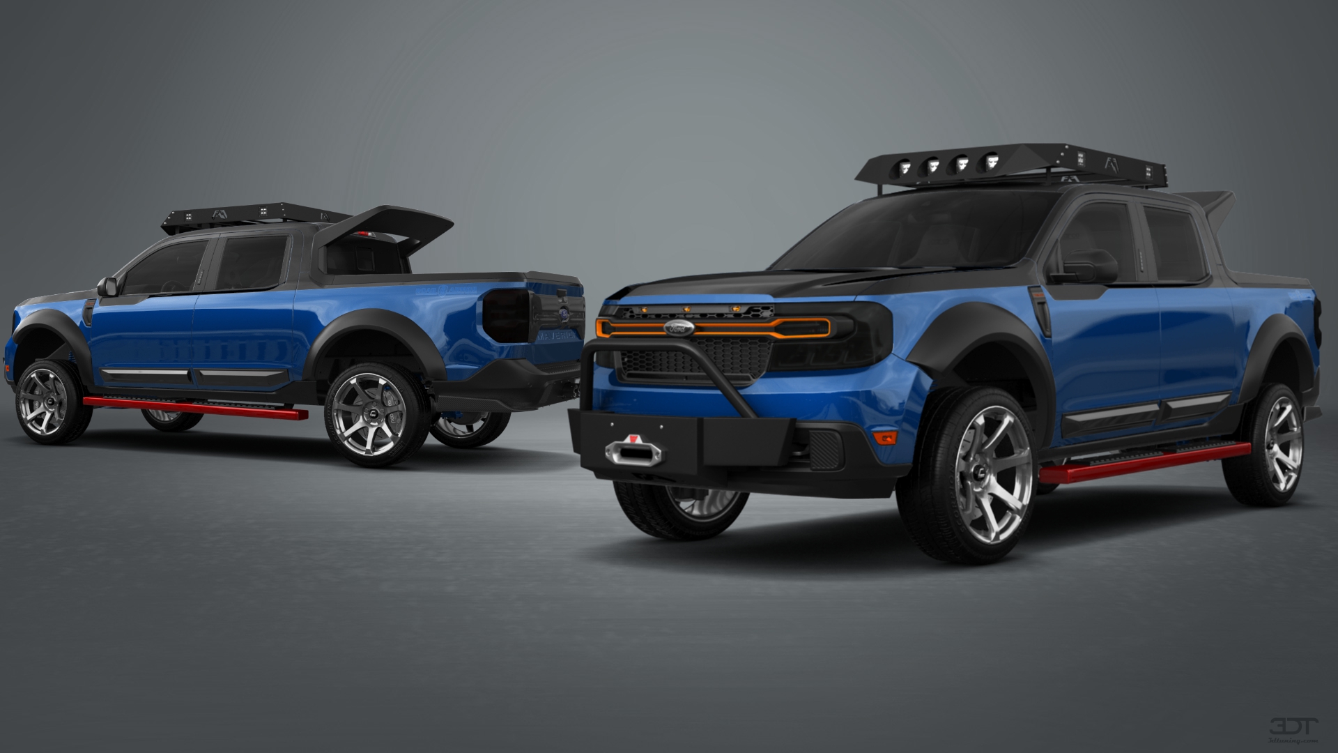 Ford Maverick 4 Door pickup truck 2022 tuning