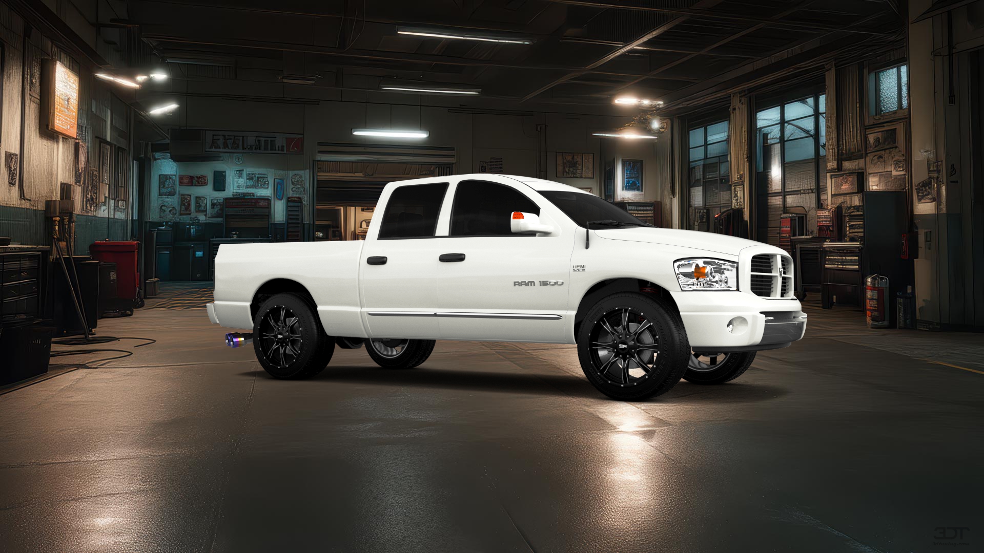 Dodge Ram 1500 Quad-Cab 4 Door pickup truck 2006