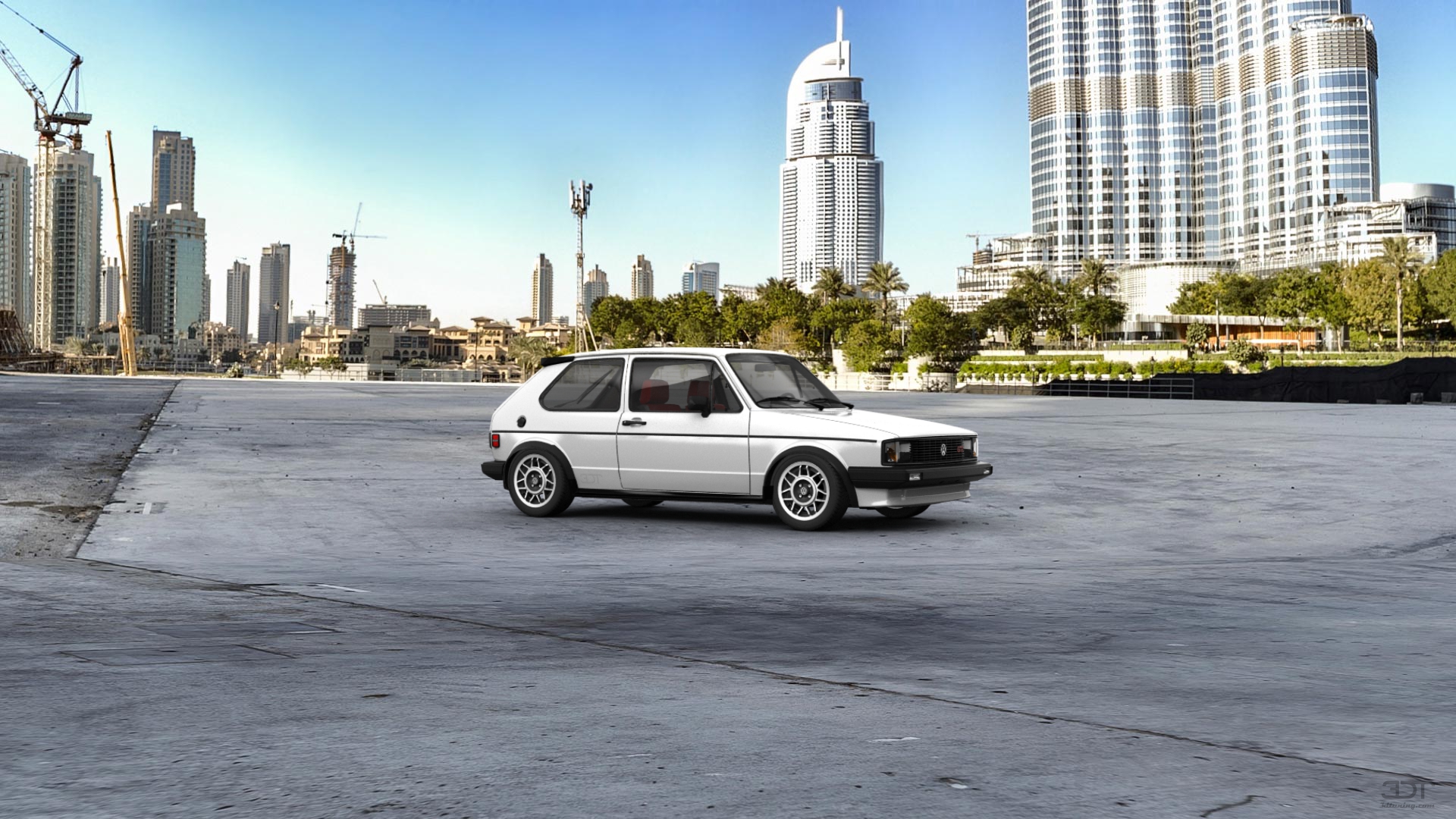 Volkswagen Rabbit GTI Mk1 3 Door Hatchback 1984 tuning