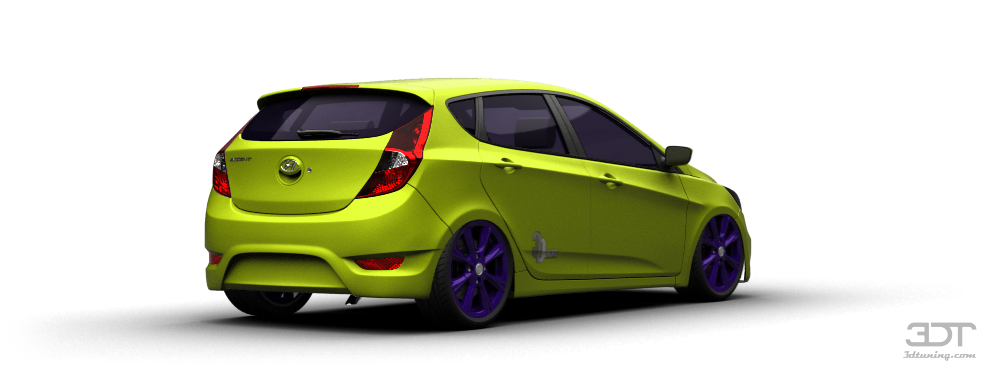 Hyundai Accent 5 Door Hatchback 2012