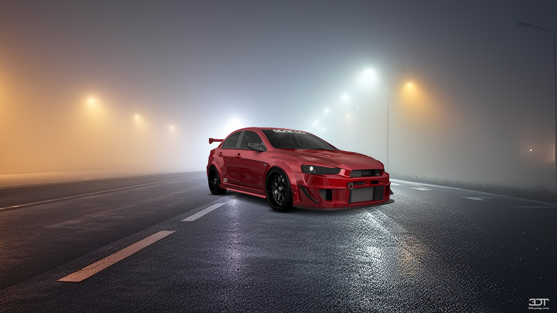 Mitsubishi Lancer Evolution X Sedan 2008 tuning
