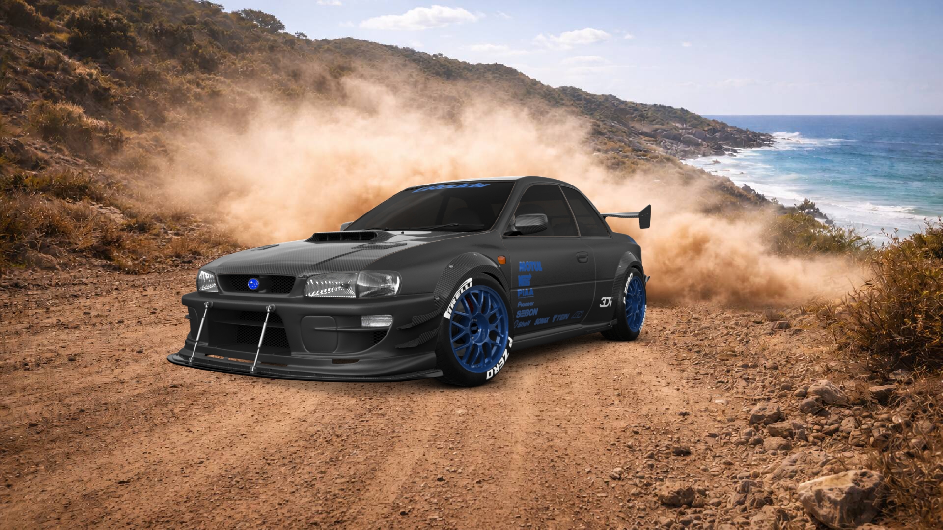 Subaru Impreza WRX STI 22B 2 Door Coupe 2000 tuning