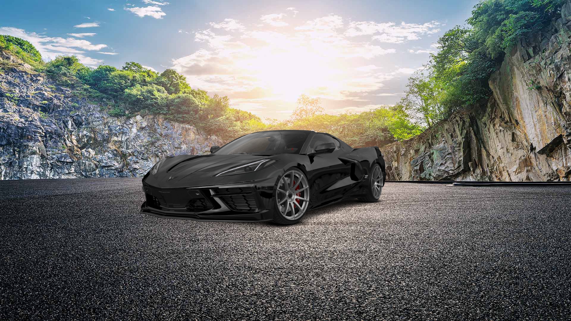 Chevrolet Corvette 2 door targa top 2020 tuning