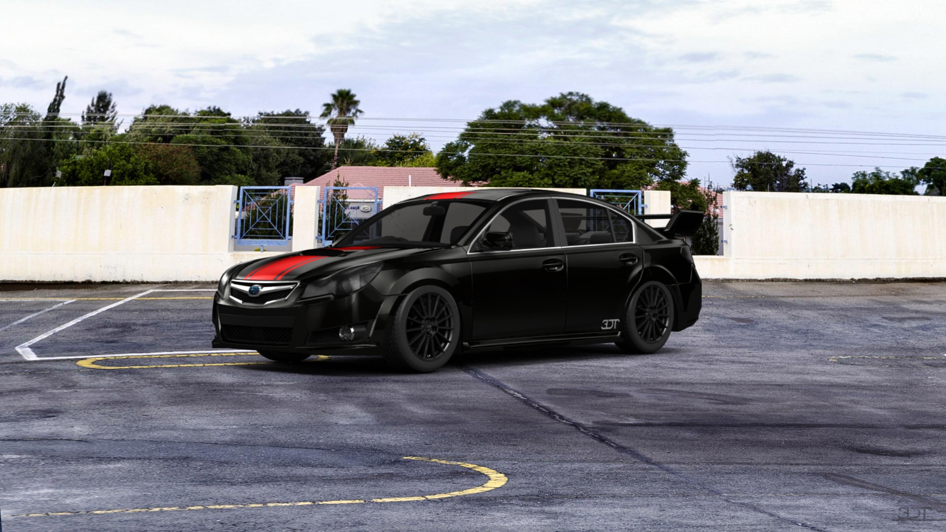 Subaru Legacy Sedan 2010 tuning