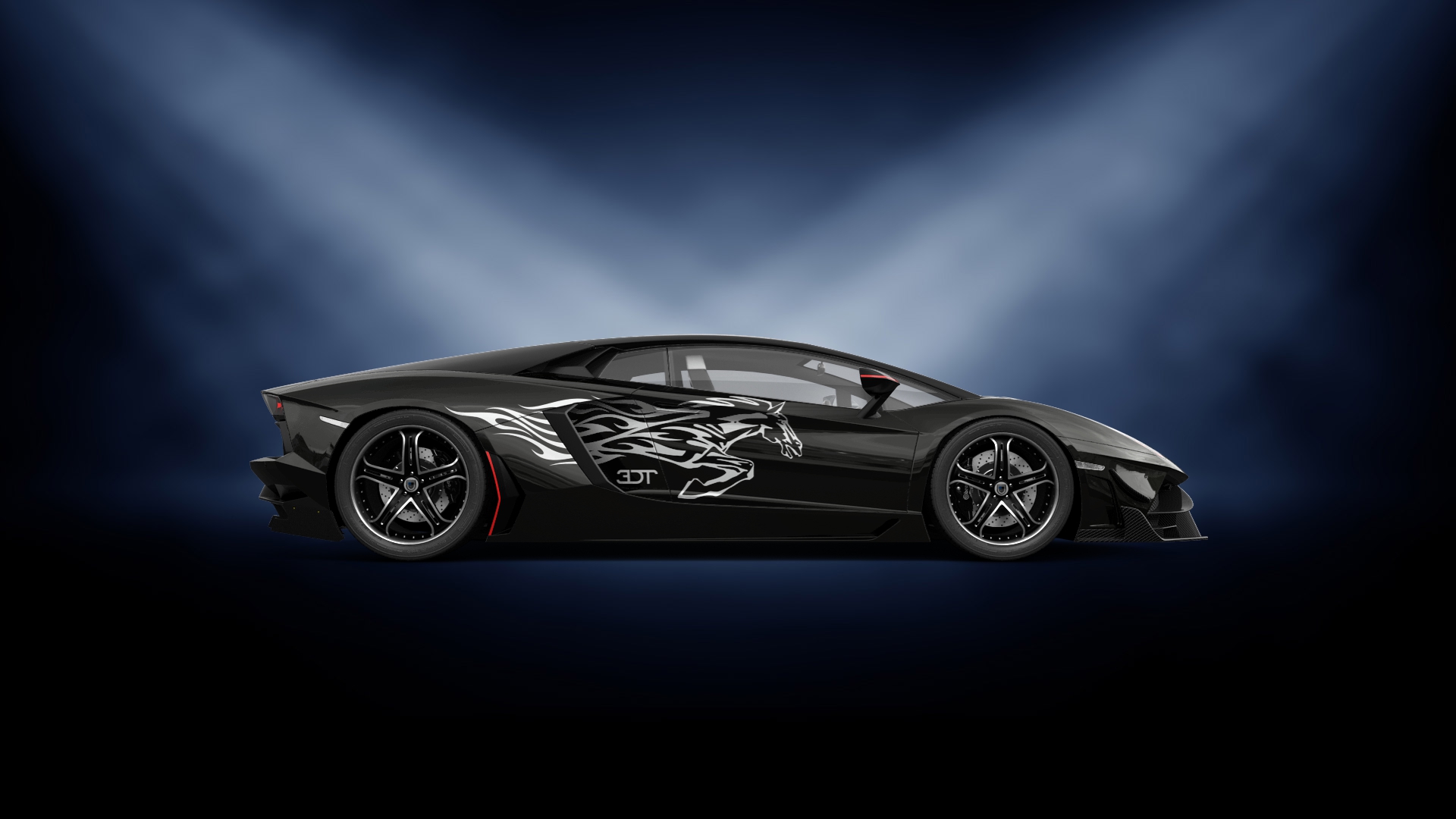 Lamborghini Aventador 2 Door Coupe 2012 tuning