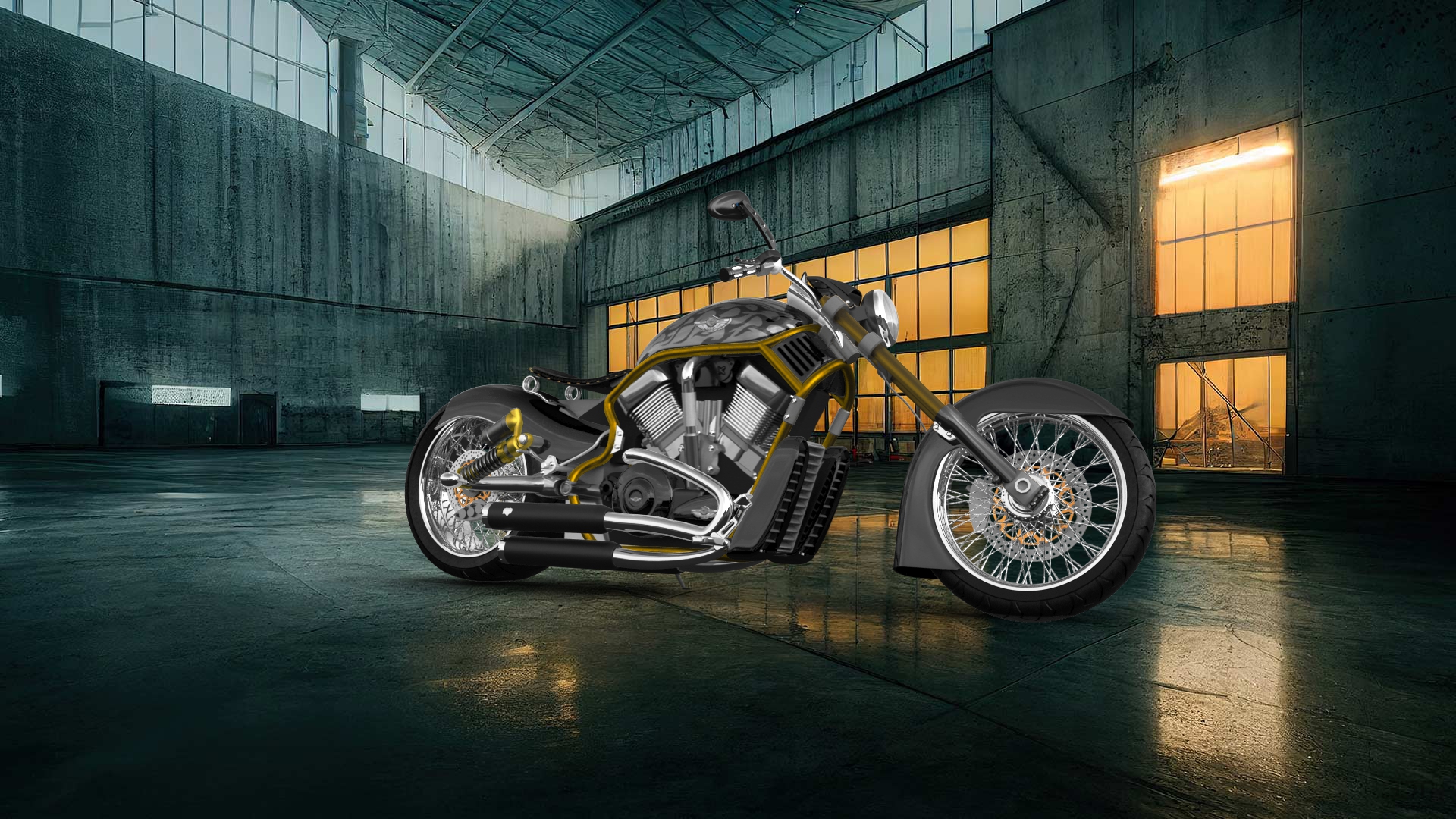 Harley-Davidson Custom Chopper Cruiser 2011