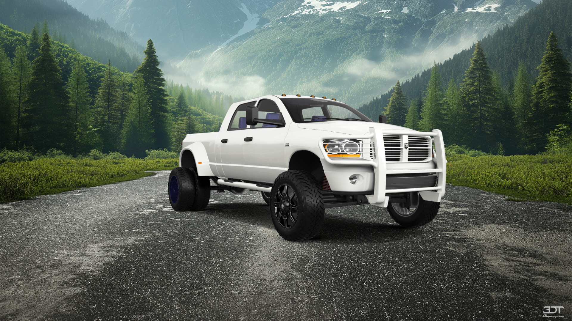 Dodge Ram 3500 Dually 4 Door pickup truck 2007 tuning