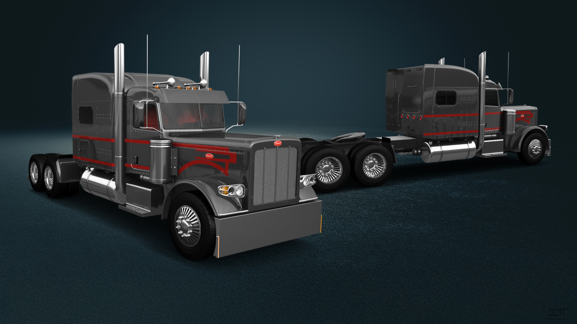 Peterbilt 389 Sleeper Cab Truck 2016 tuning