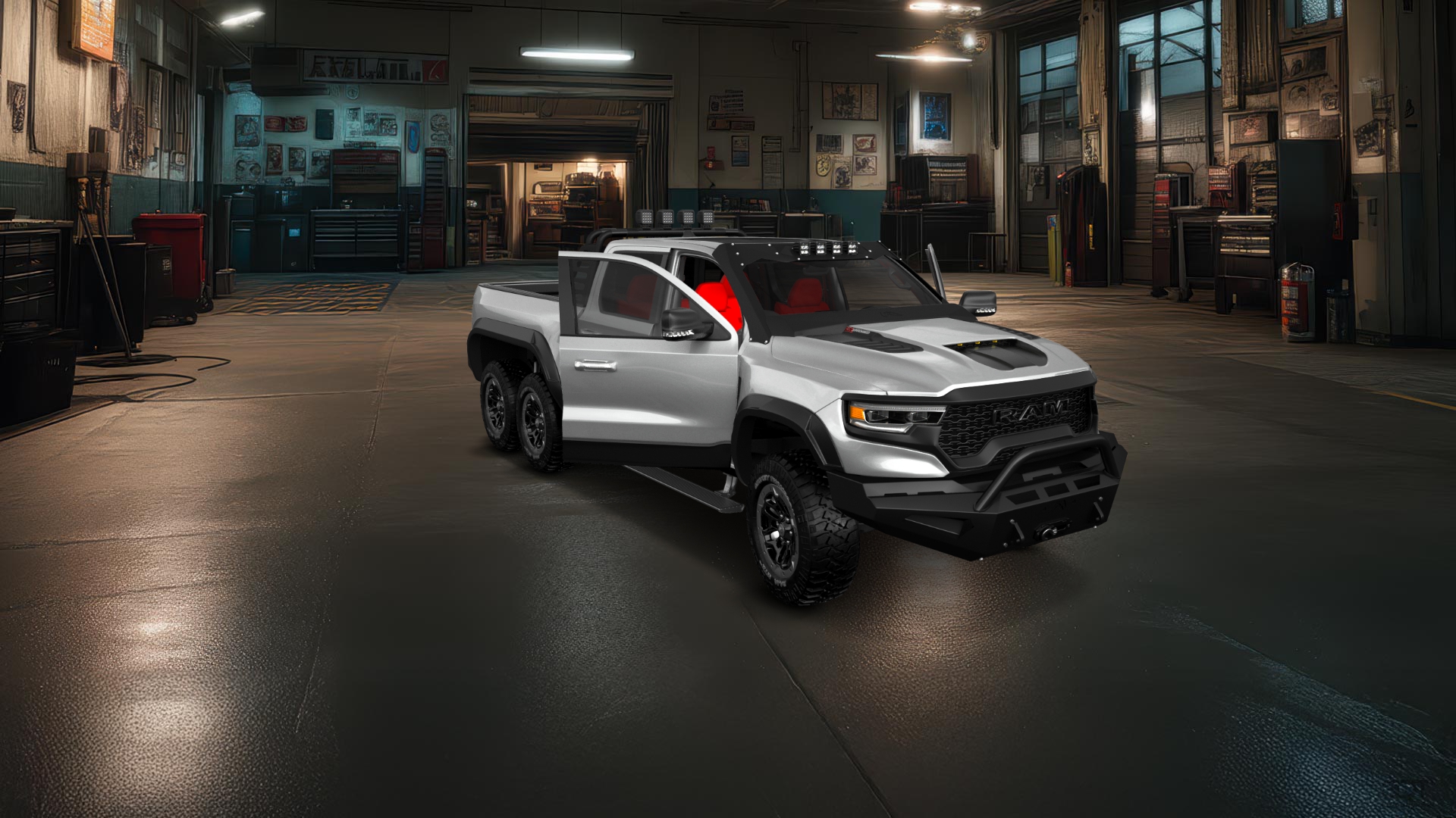 Dodge Ram Hennessey Mammoth 6X6 Truck 2021 tuning
