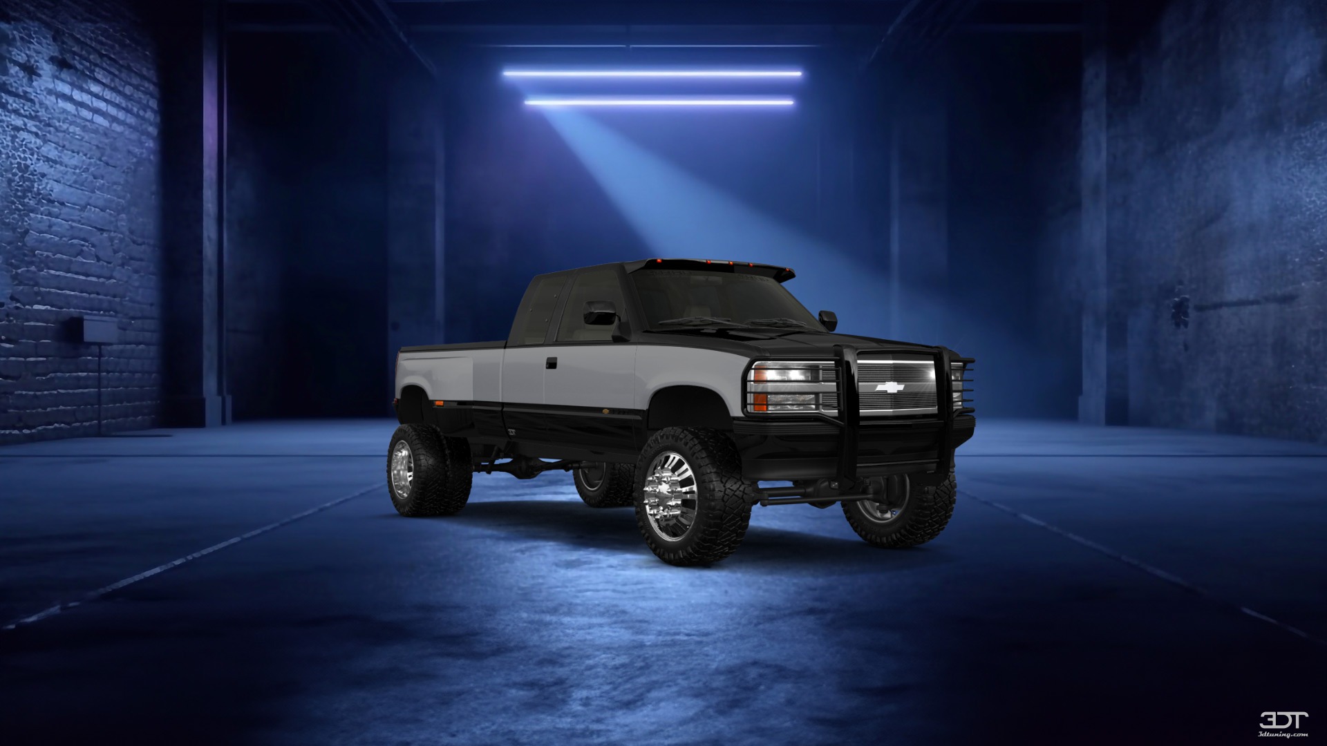 Chevrolet K3500 Extended Cab Pickup Truck 1988