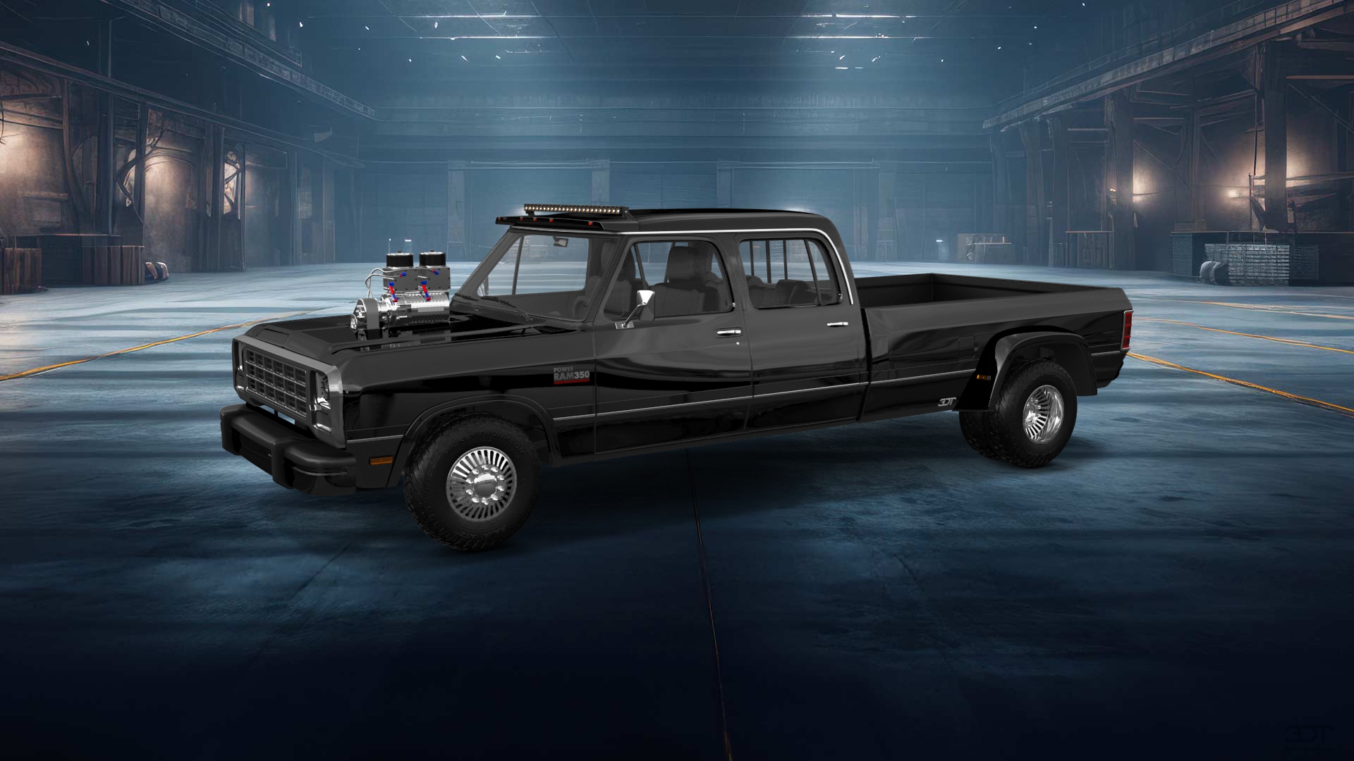 Dodge Ram 350 4 Door pickup truck 1991