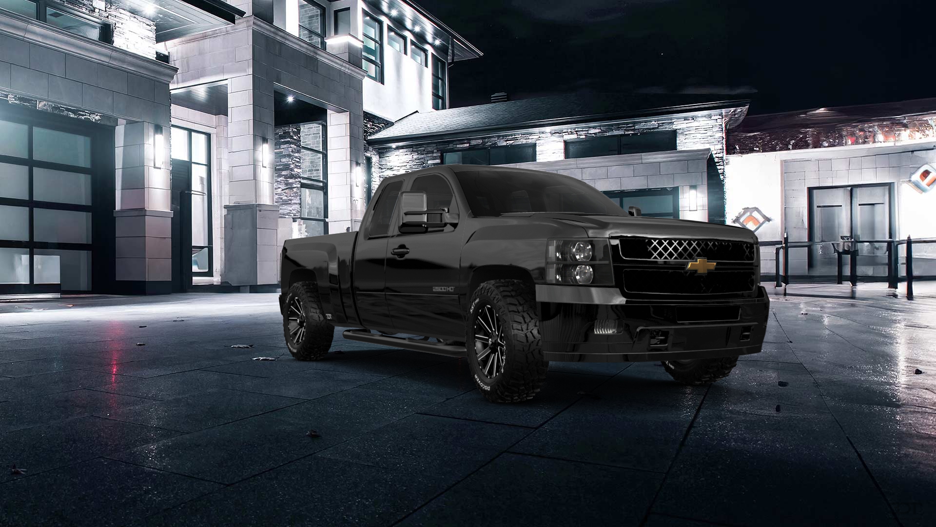 Chevrolet Silverado 2500 HD Extended Cab Pickup Truck 2007