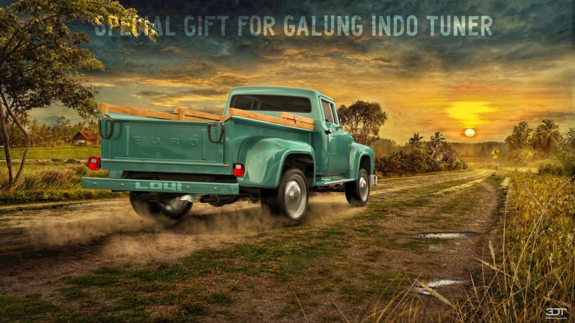 Ford F-100 2 Door truck 1956 tuning