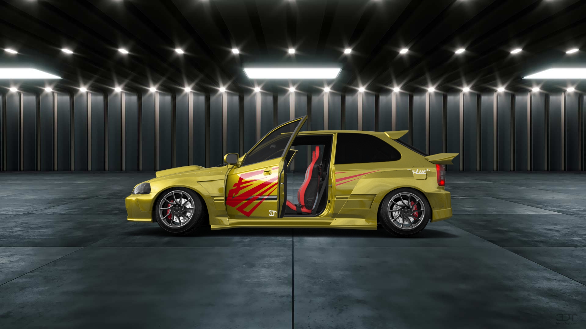 Honda Civic 3 Door Hatchback 1997 Images