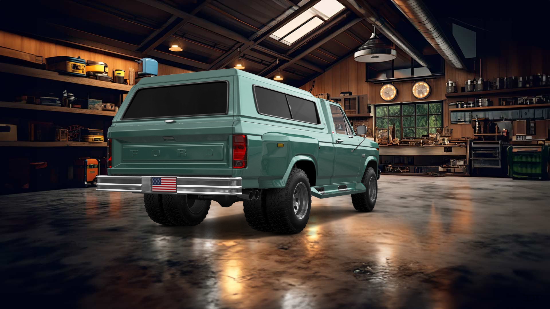 Ford F-350 Dually Regular Cab 2 Door pickup truck 1980