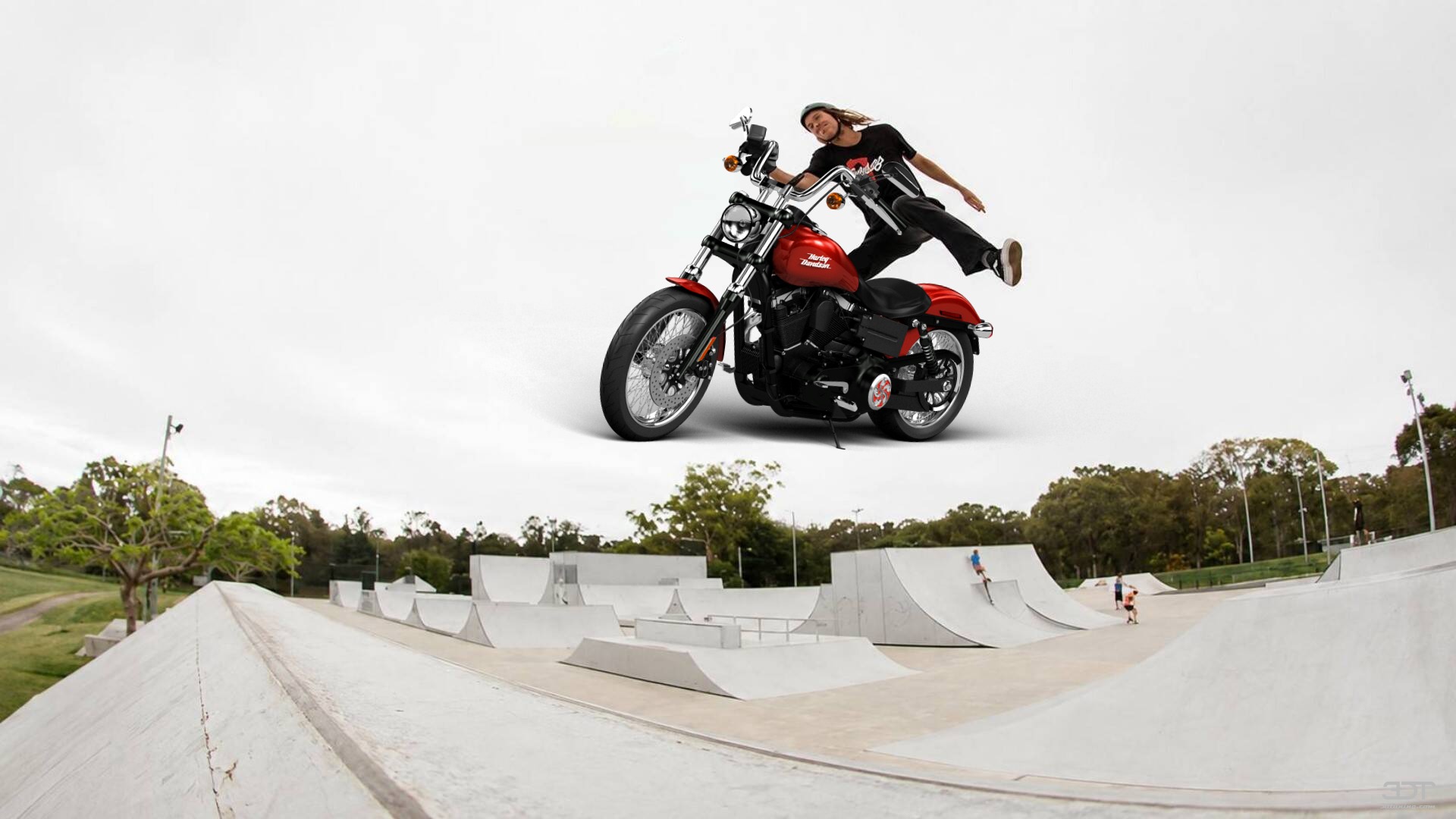 Harley-Davidson Dyna Street Bob Cruiser 2015 Images
