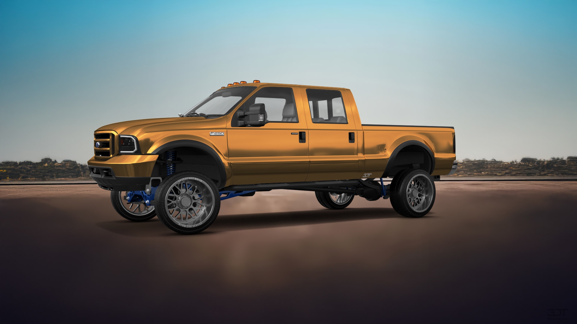 Ford F-250 Crew Cab 4 Door pickup truck 1999 tuning