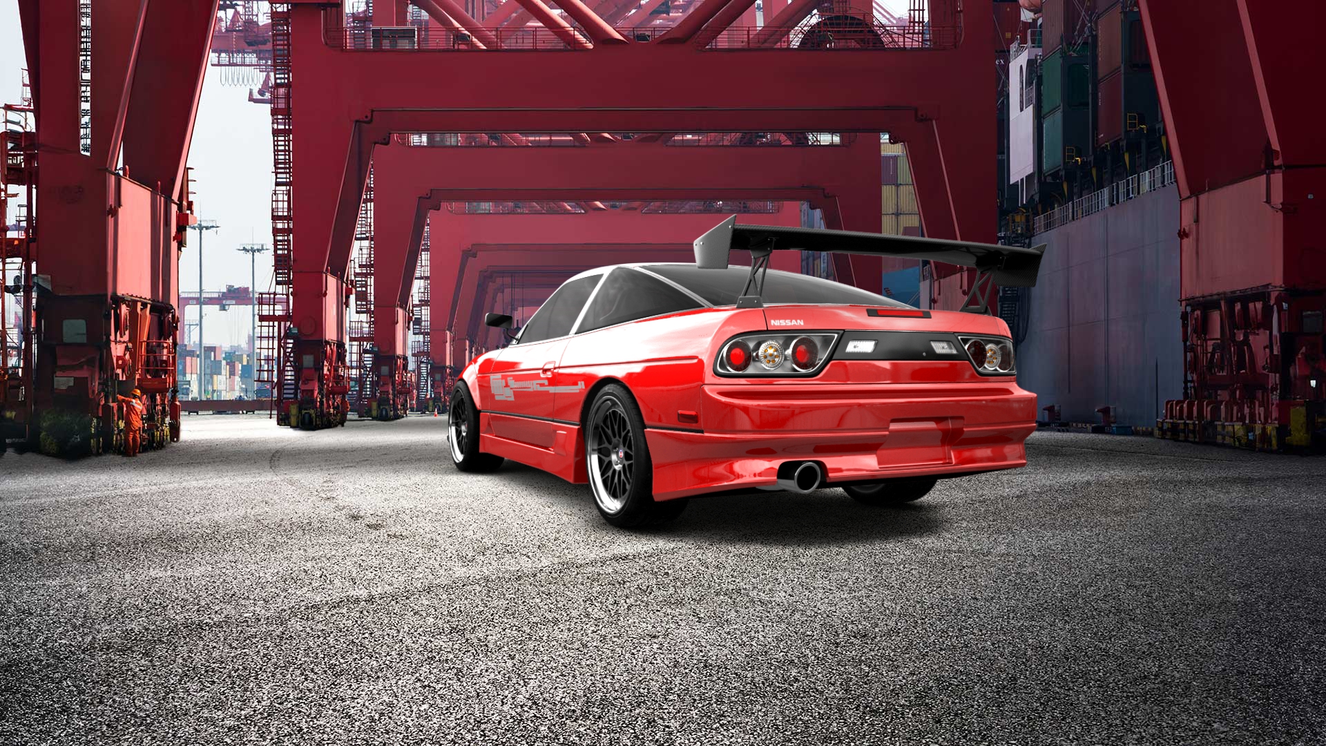 Nissan 240SX 3 Door Hatchback 1989 tuning