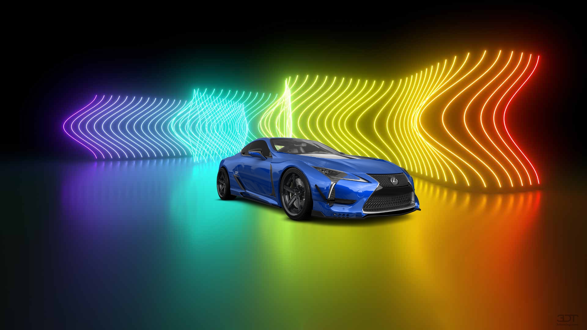 Lexus LC500 2 door fastback coupe 2017 tuning