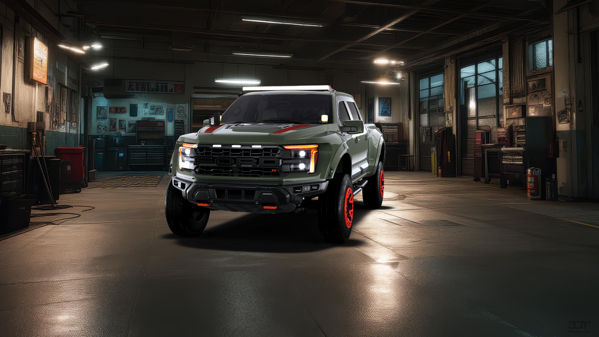 Ford F-150 Raptor 4 Door pickup truck 2024 tuning
