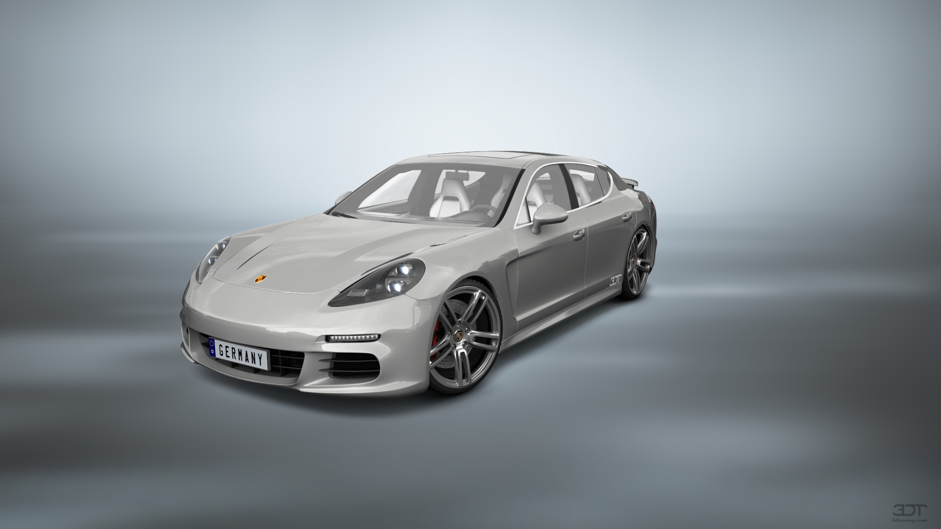 Porsche Panamera 4 door fastback saloon 2011