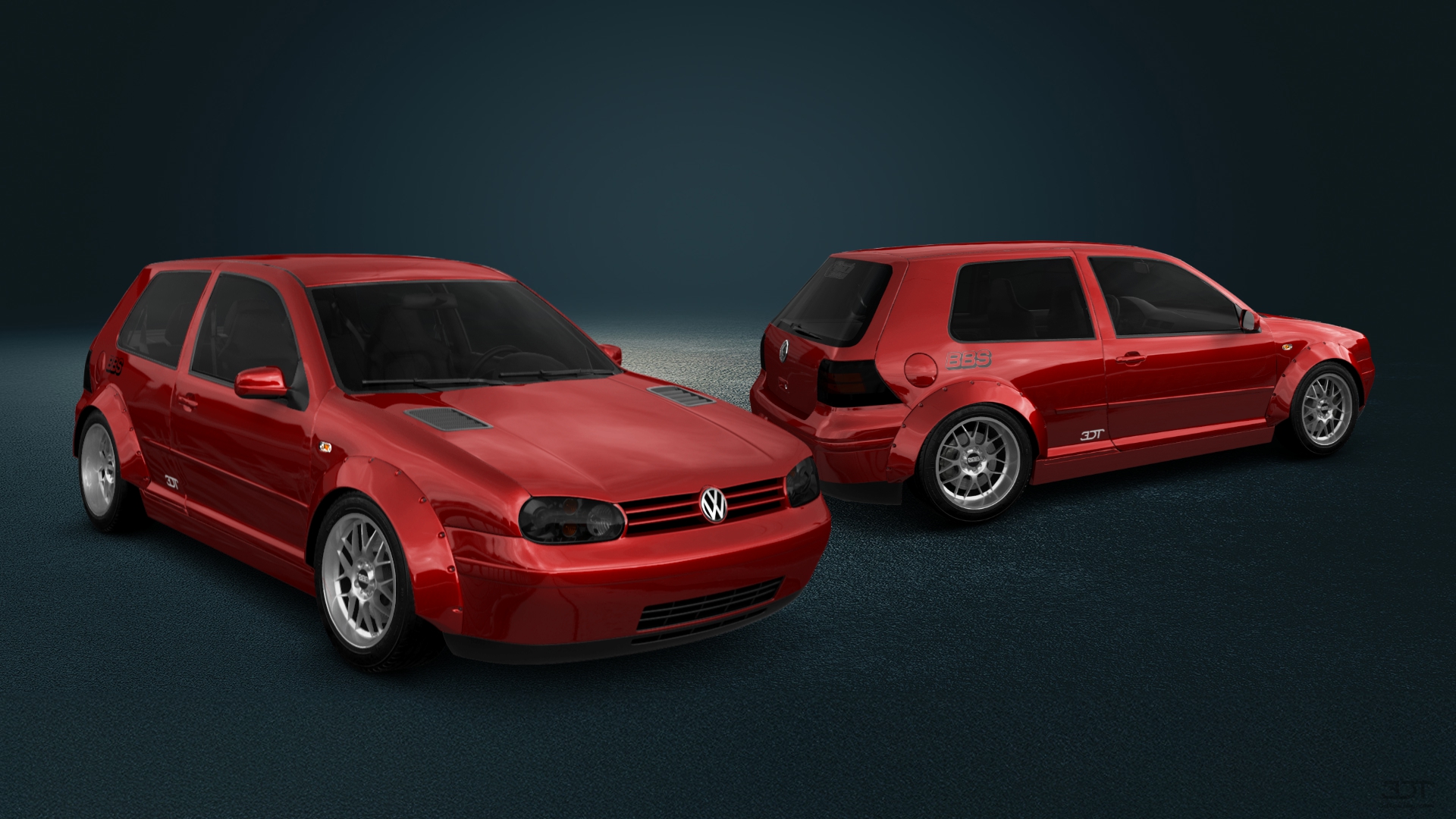 Volkswagen Golf 4 (mk4) 3 Door Hatchback 1997 tuning