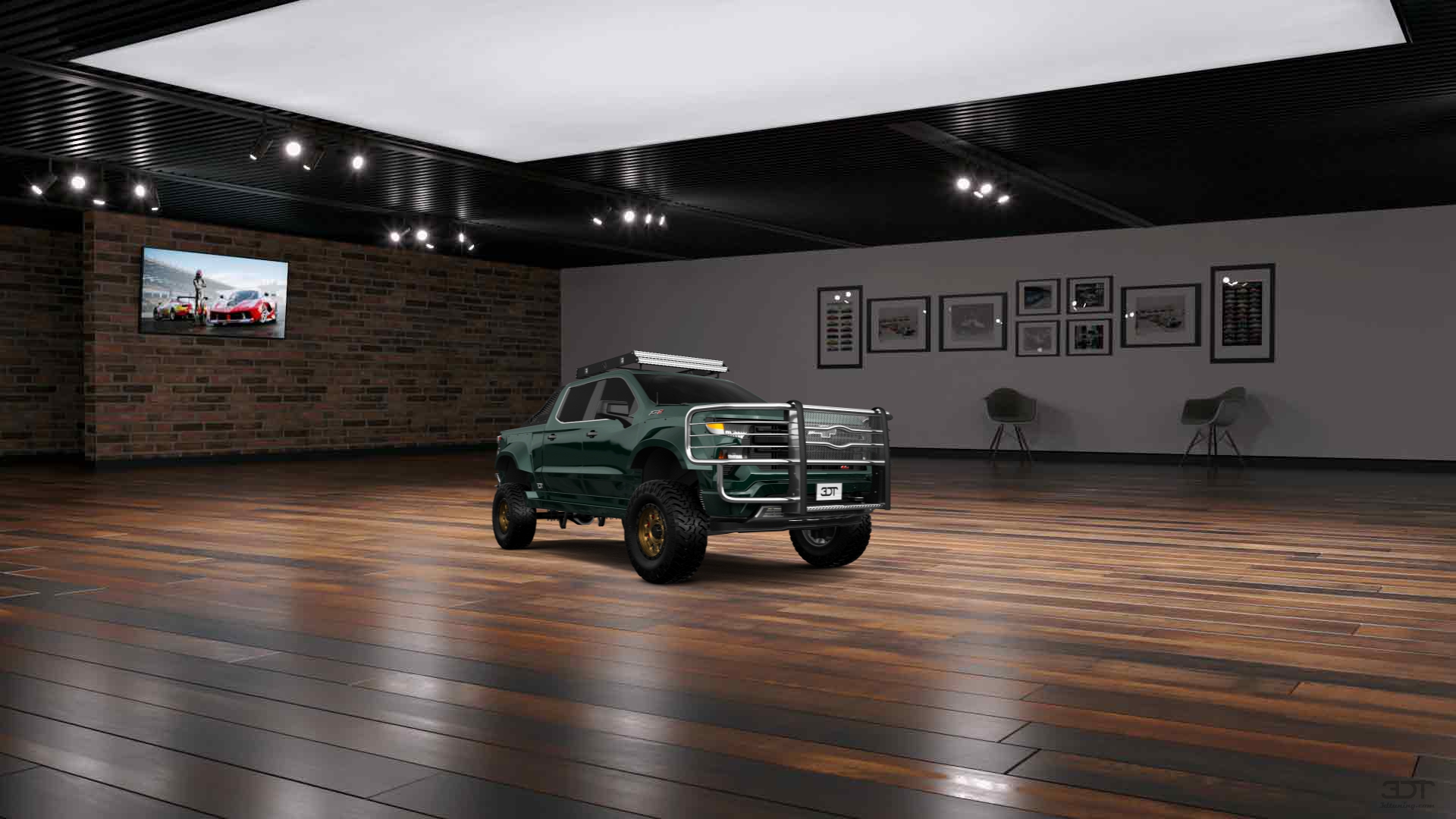 Chevrolet Silverado 1500 Crew Cab 5.8 ft box 4 Door pickup truck 2023 tuning