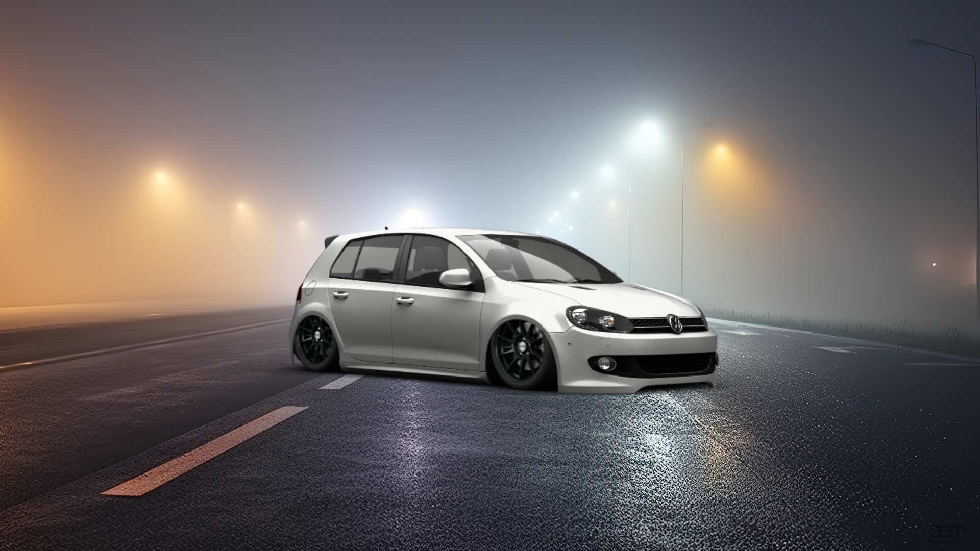 Volkswagen Golf 6 5 Door Hatchback 2011 tuning