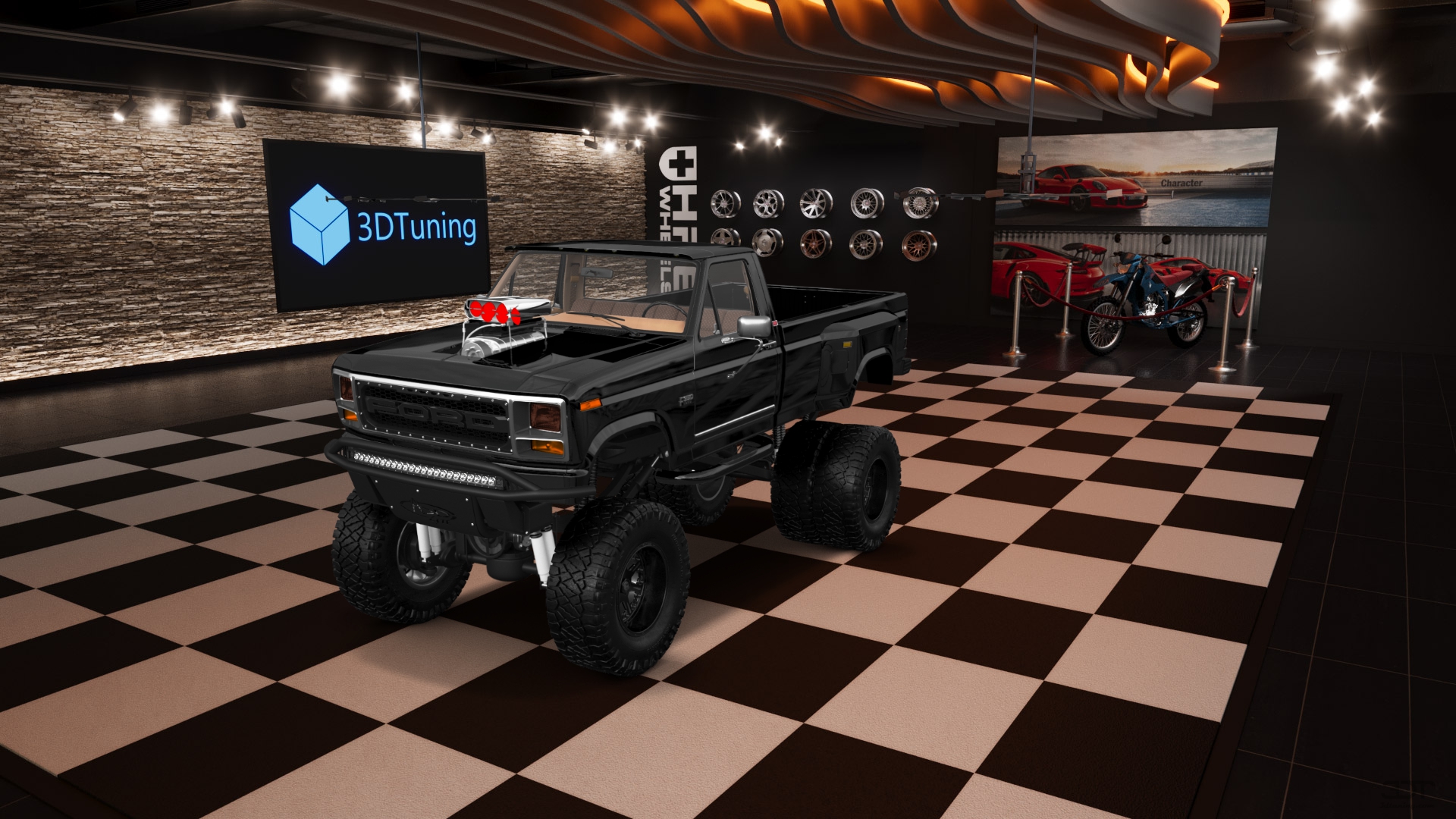 Ford F-350 Dually Regular Cab 2 Door pickup truck 1980 tuning