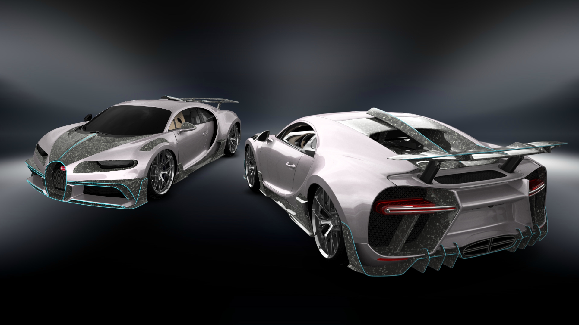 Bugatti Chiron 2 Door Coupe 2016