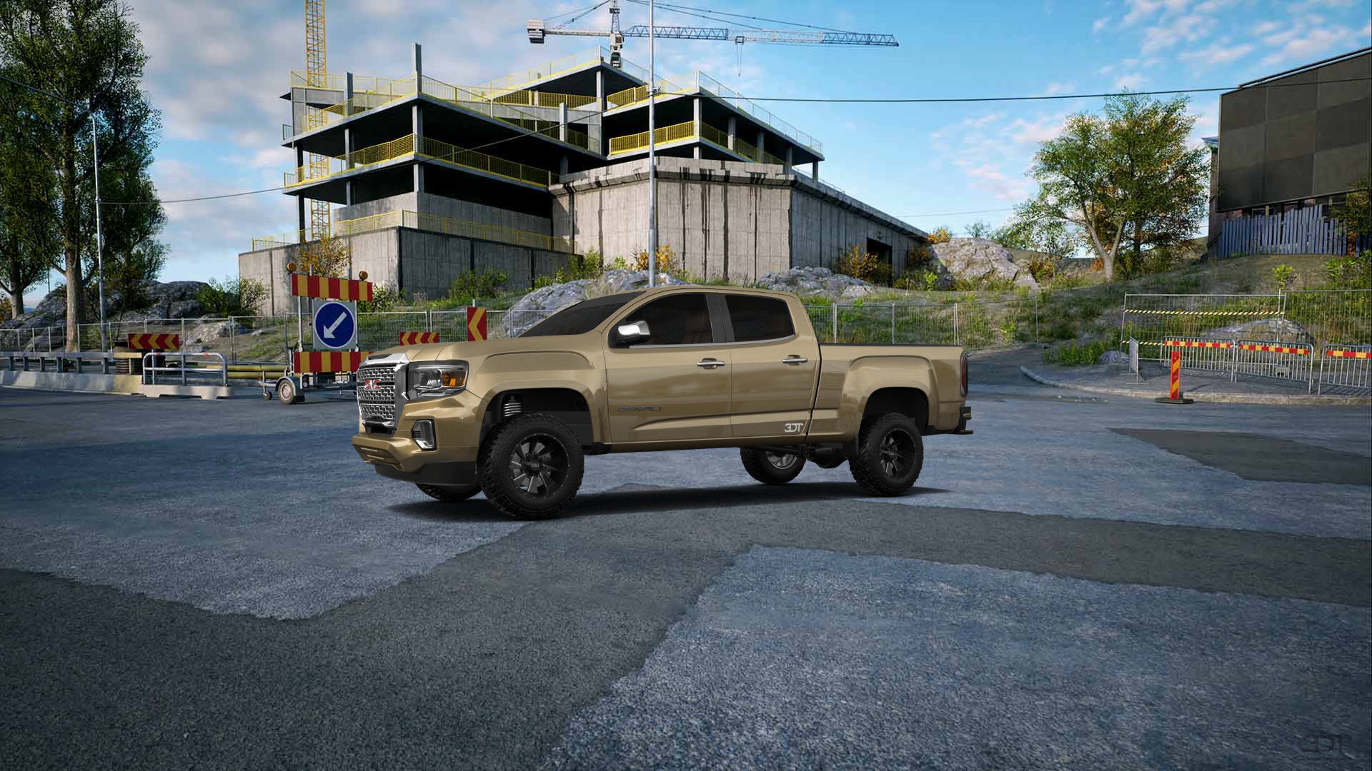 GMC Canyon Crew Cab 4 Door pickup truck 2021