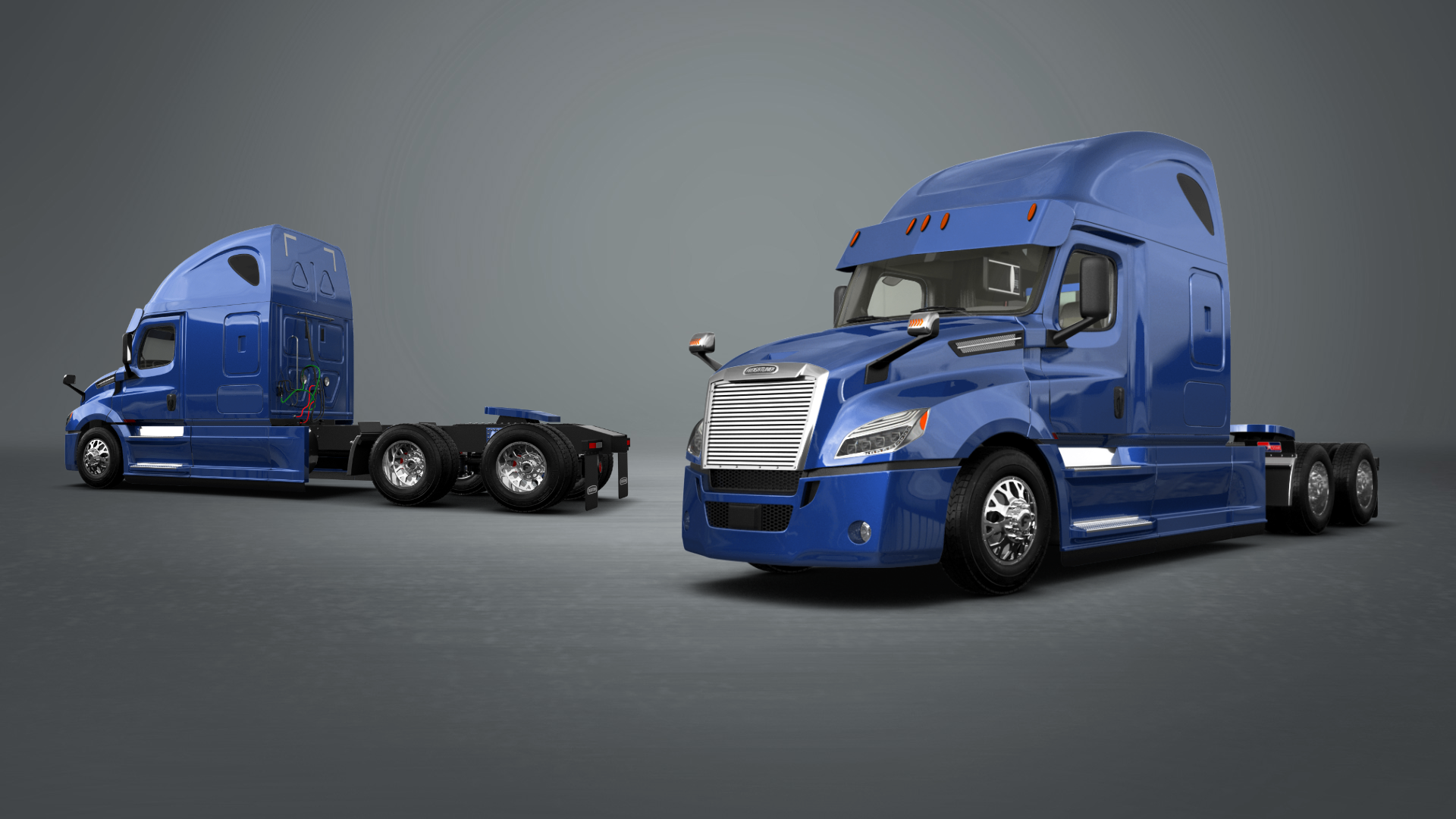 Freightliner Cascadia Sleeper Cab Truck 2018 tuning