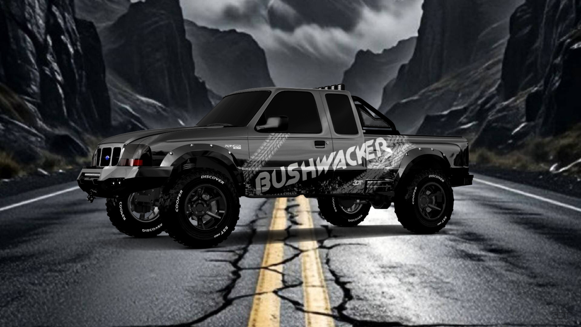 Ford Ranger Flareside 2 Door pickup truck 1998 tuning