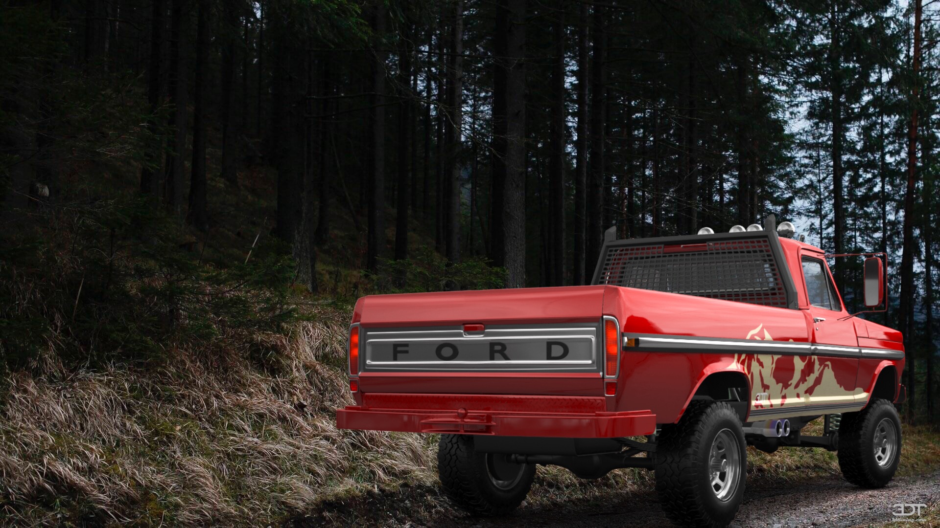 Ford F-250 2 Door pickup truck 1971 Images