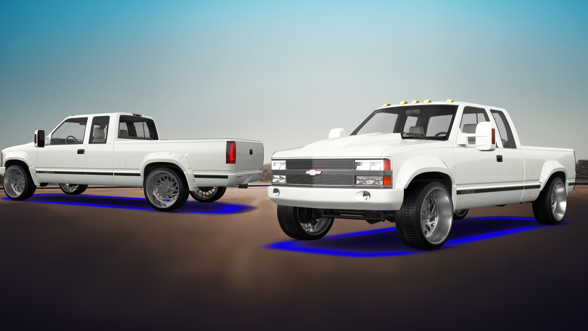 Tuning Chevrolet K2500 Extended Cab Pickup 1989