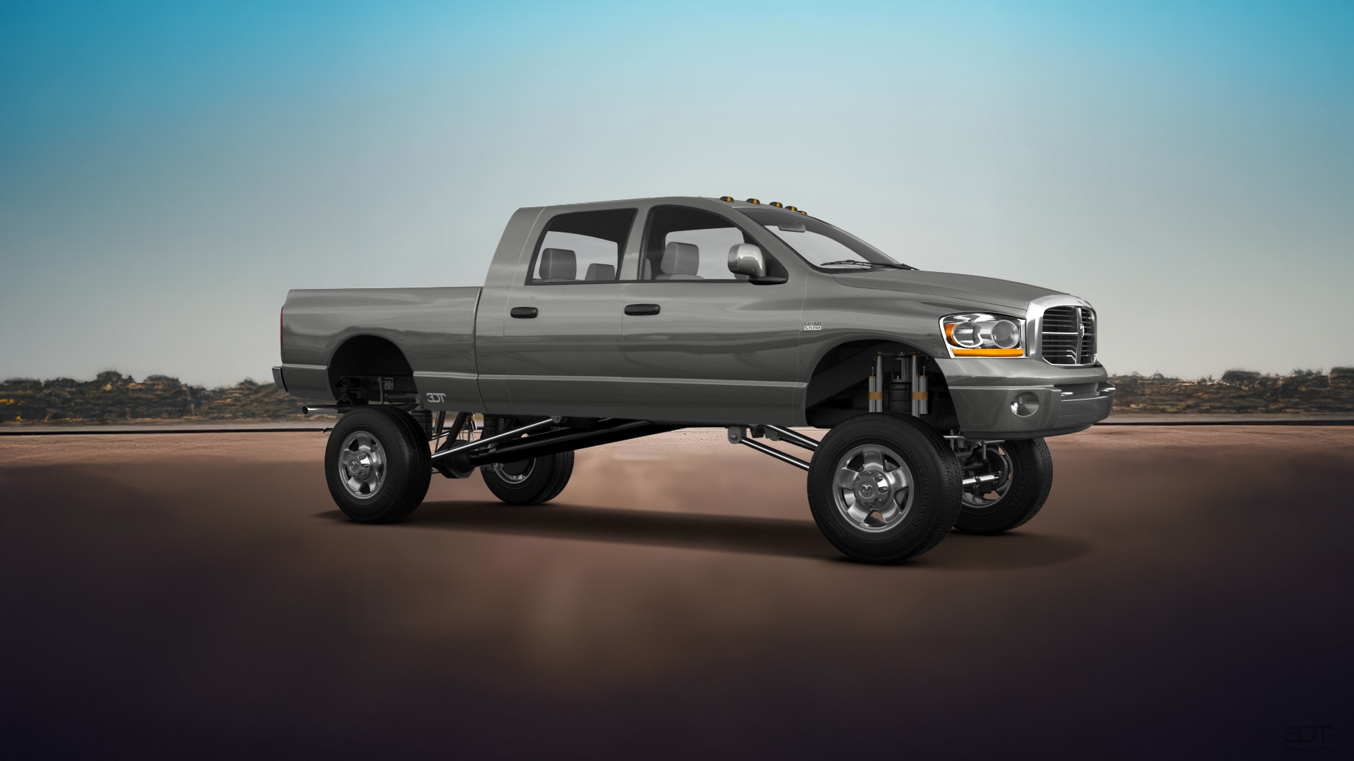 Dodge Ram 2500 4 Door pickup truck 2007 tuning