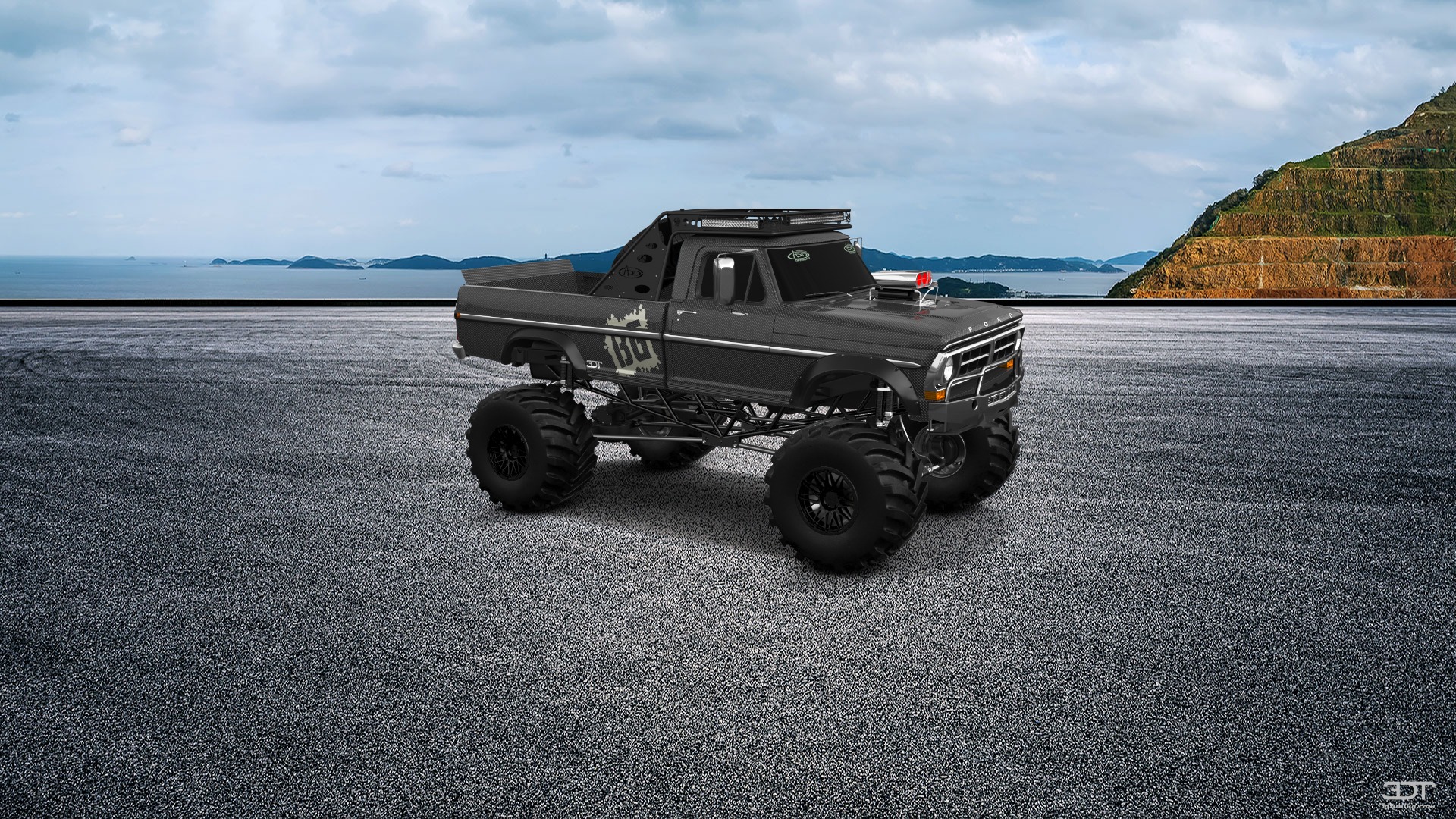 Ford F-250 2 Door pickup truck 1971