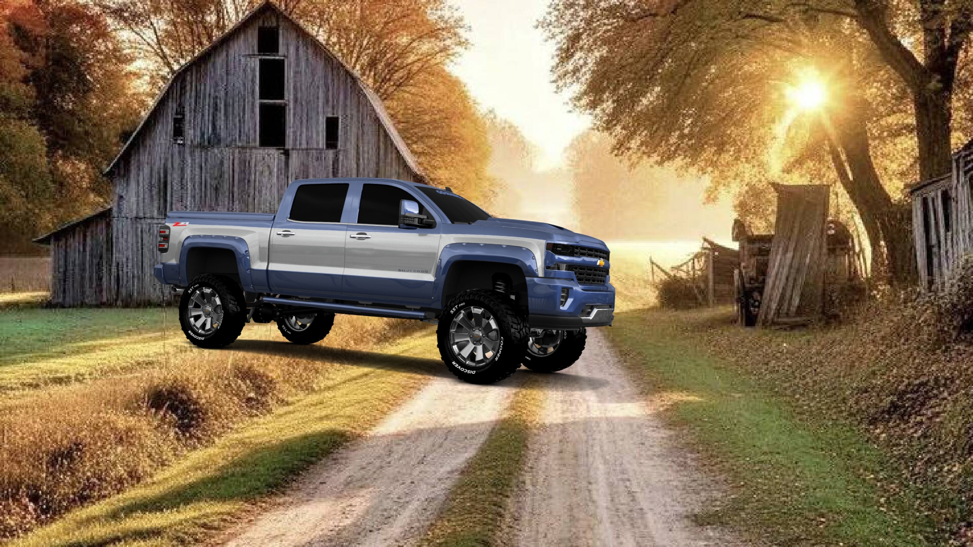Chevrolet Silverado 1500 4 Door pickup truck 2016 tuning