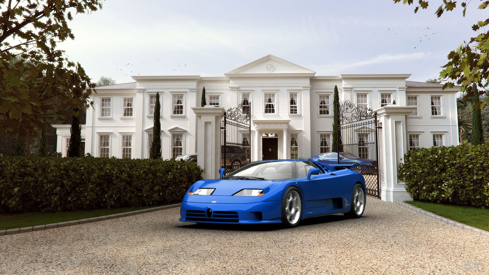 Bugatti EB110 Coupe 1992 tuning