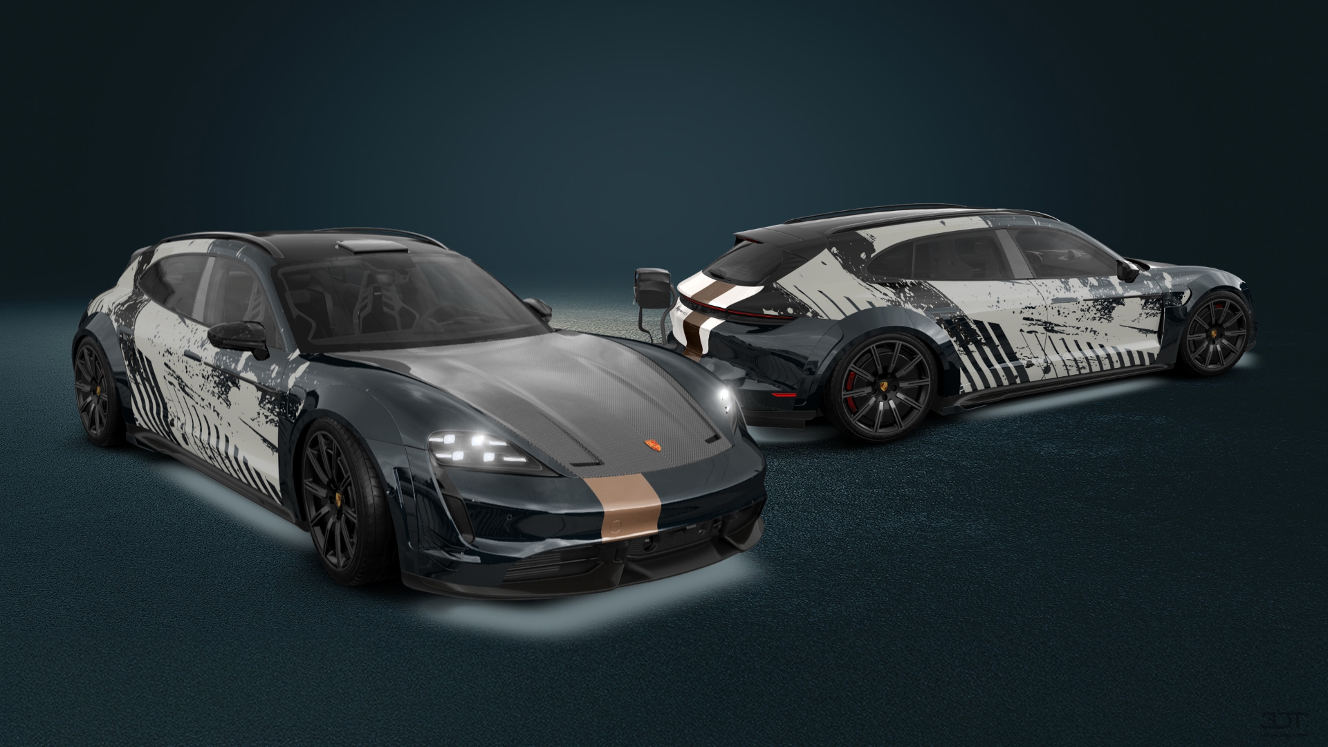 Porsche Taycan Sport Turismo Shooting Brake 2019 tuning