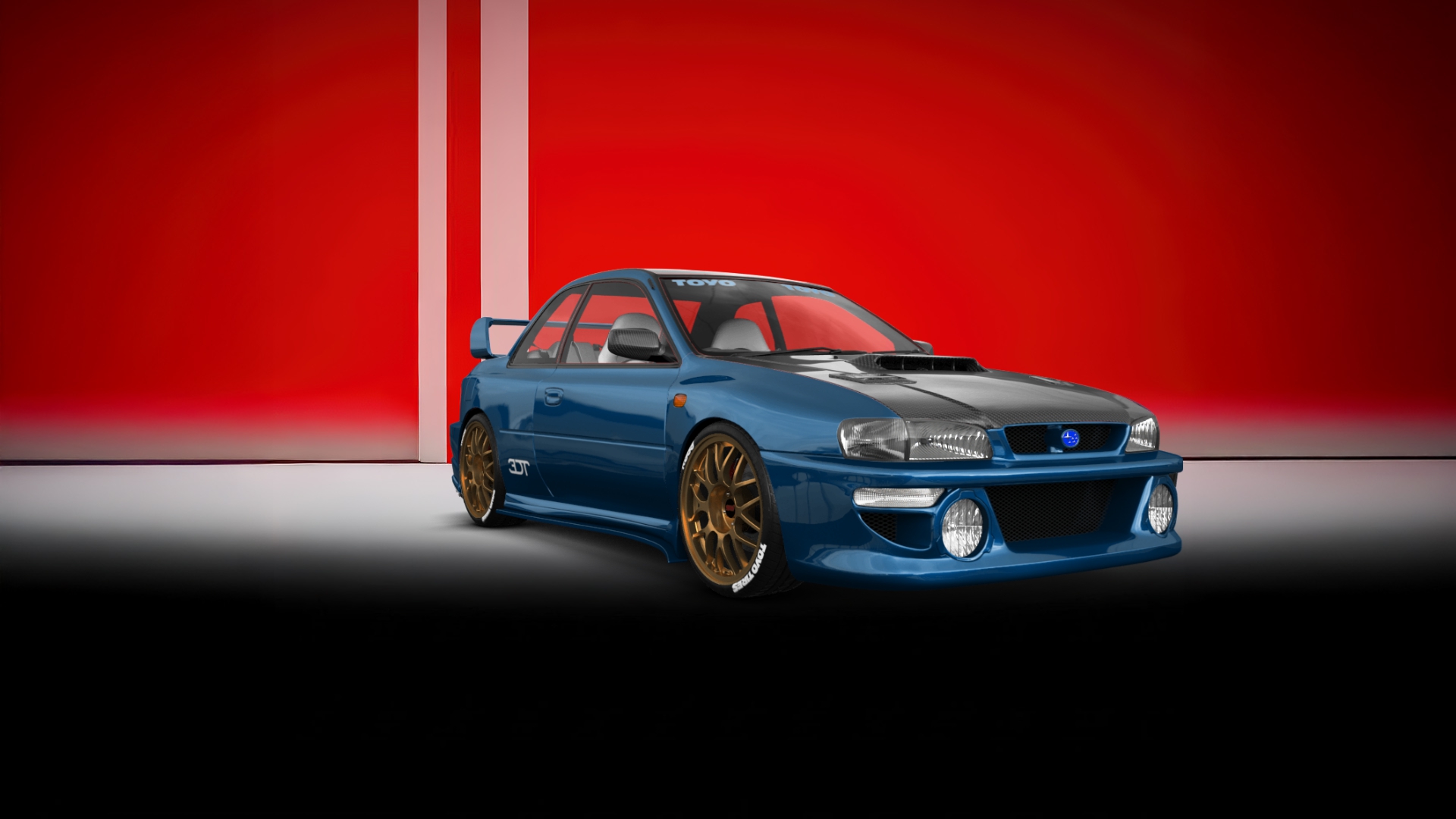 Subaru Impreza WRX STI 22B 2 Door Coupe 2000 tuning