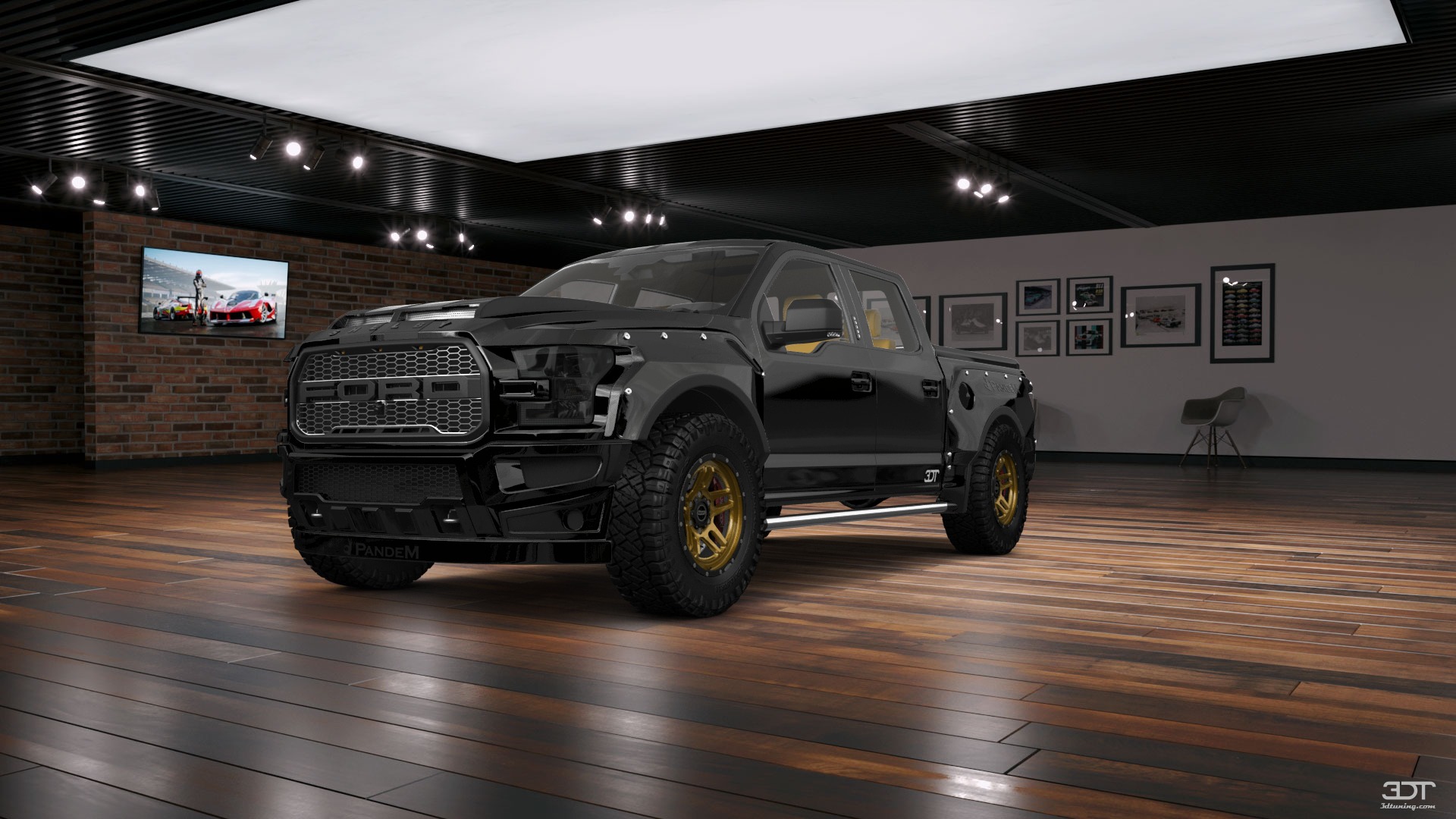 Ford F-150 Raptor 4 Door pickup truck 2017