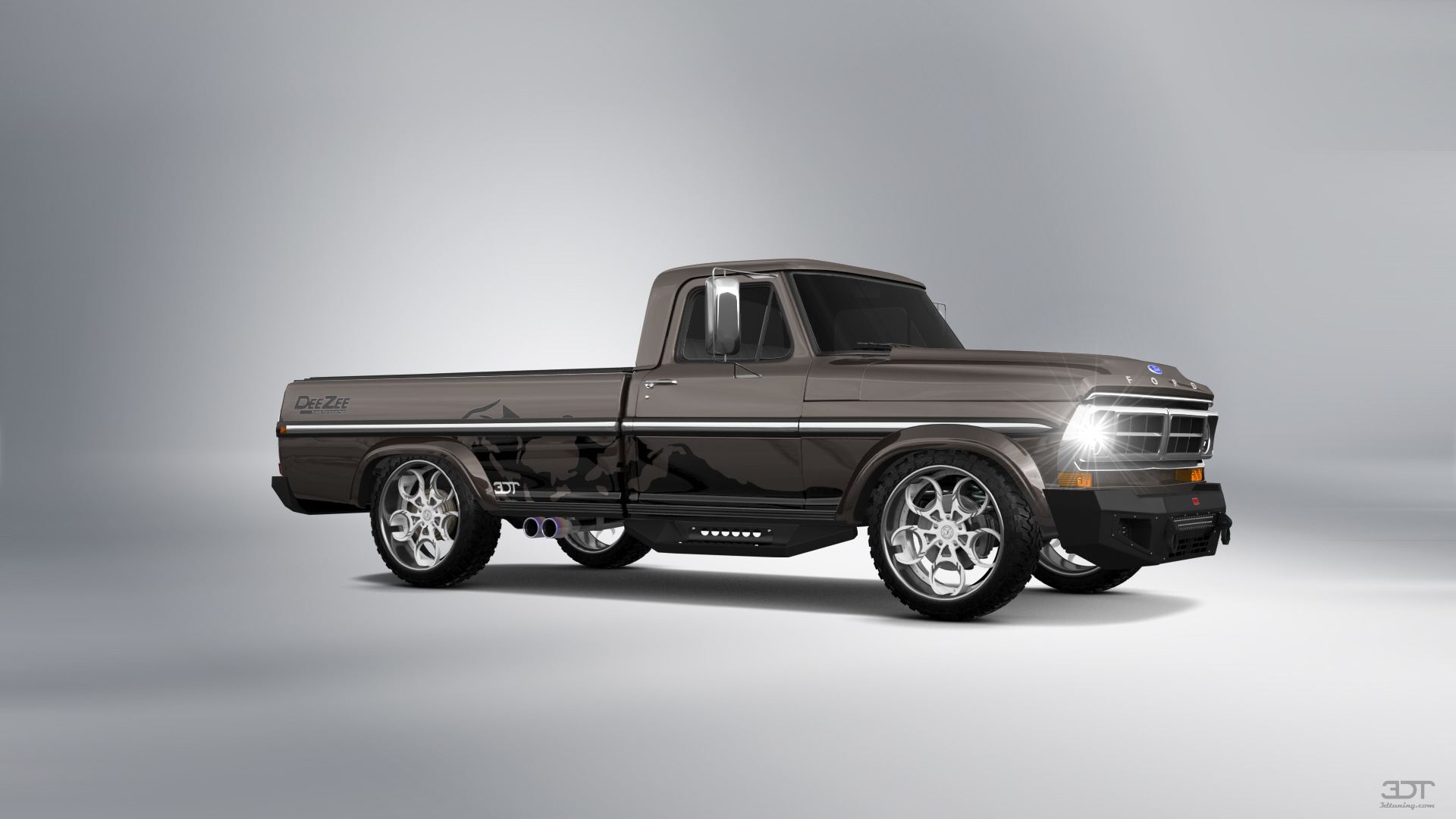 Ford F-250 2 Door pickup truck 1971