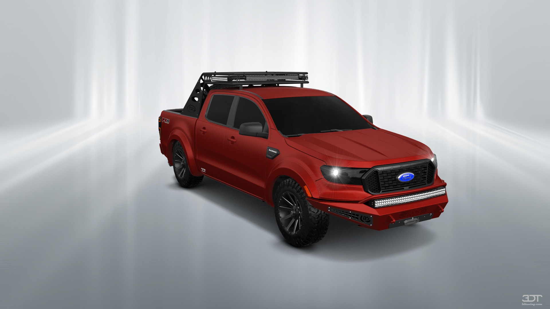 Ford Ranger 4 Door pickup truck 2019 tuning